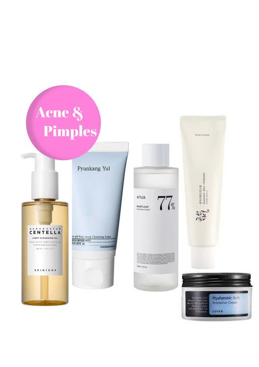 Acne & Pimples bundle set (save 18%)