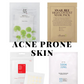 Acne prone skin sheet mask set