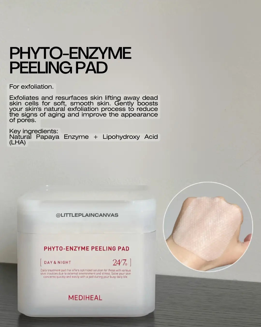 MEDIHEAL - PHYTO-ENZYME PEELING PAD (170ML)