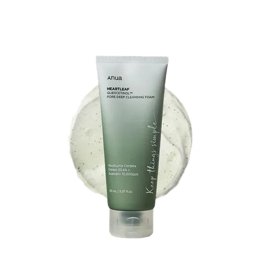 Anua  Heartleaf Quercetinol Pore Deep Cleansing Foam