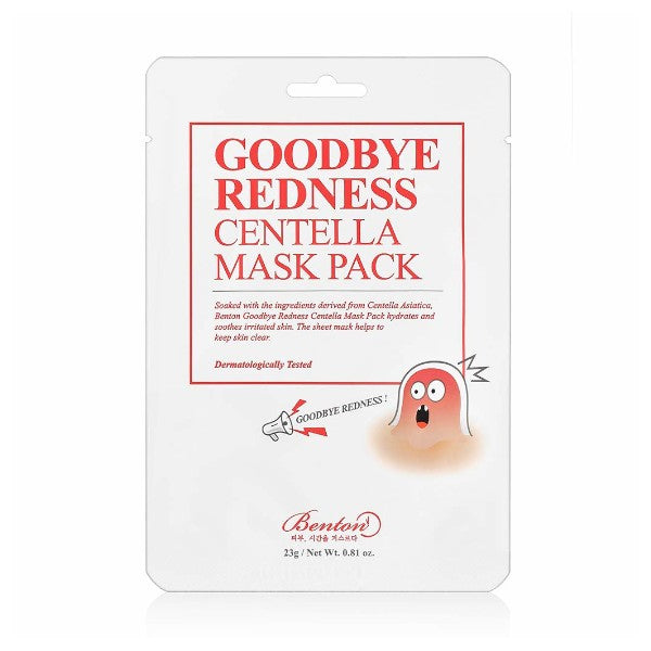 Goodbye redness centella mask 1pcs