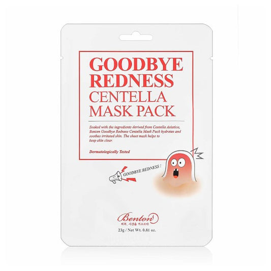 Goodbye redness centella mask 1pcs