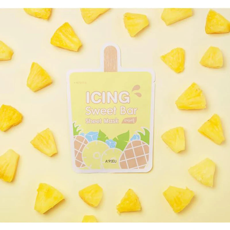 ICING SWEET BAR SHEET MASK (PINEAPPLE) 1pcs