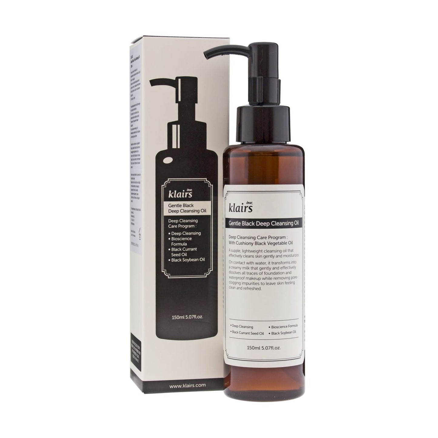 Gentle Black Deep Cleansing Oil 150ml