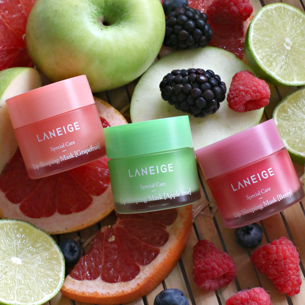 Lip sleep mask 20ml  Apple lime, Berry of Grapefruit