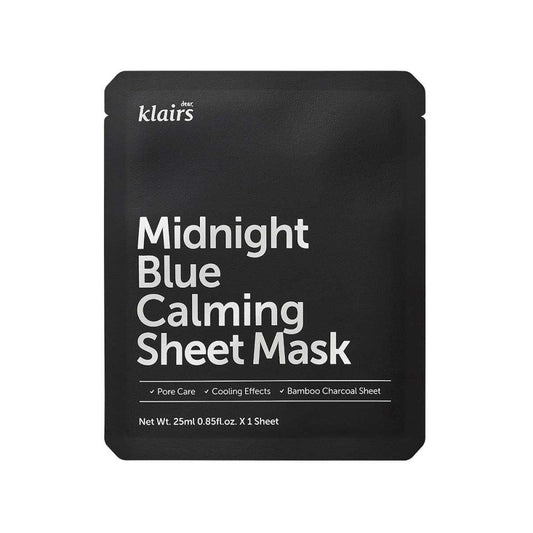 Midnight Blue Calming Sheet Mask 1pcs