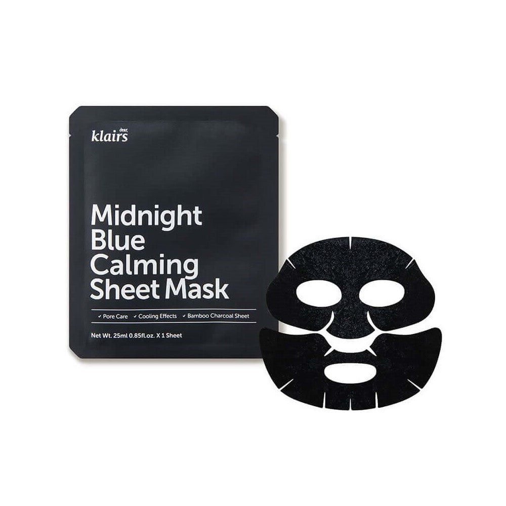 Midnight Blue Calming Sheet Mask 1pcs