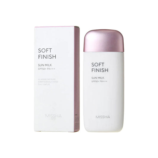 MISSHA ALL AROUND SAFE BLOCK SOFT FINISH SUN MILK SPF50+ PA+++ 70ml