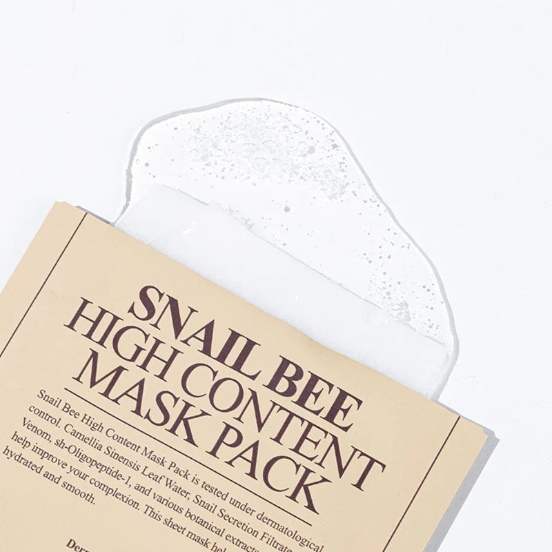 Snail Bee high content sheet mask